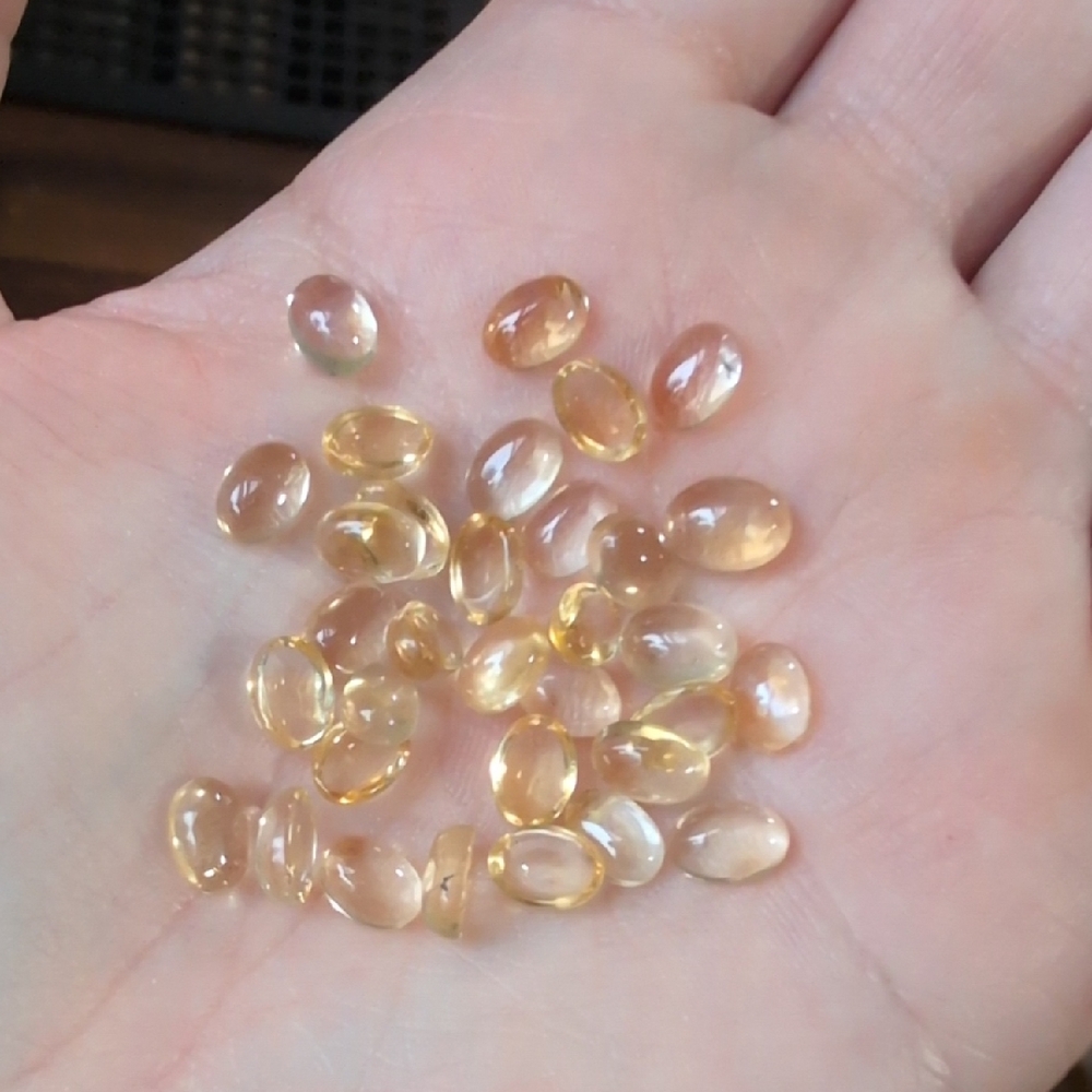 Loose Citrine Cabochons